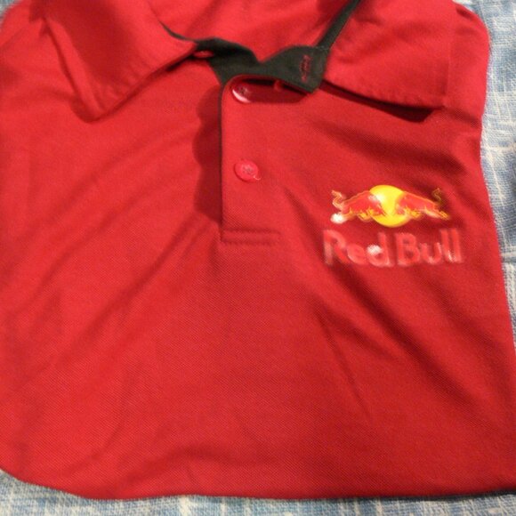 RED BULL INFINITE RACING POLO SHIRT - Picture 1 of 5